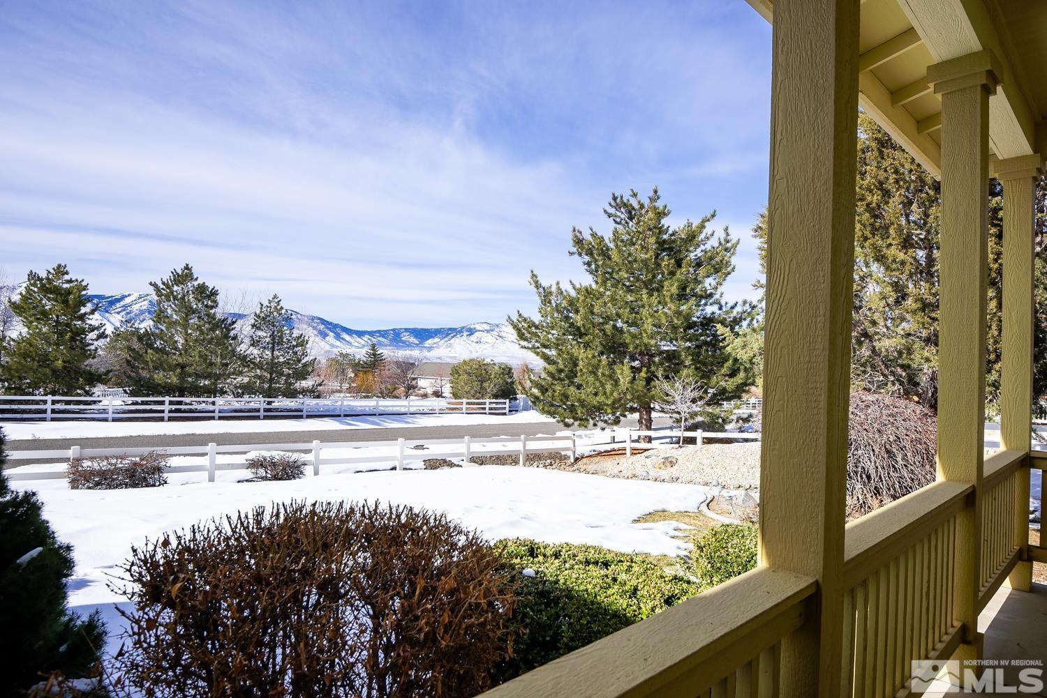 2647 Skyline Drive Minden, NV 89423 - Photo 38 of 39 a view of a lake from a balcony