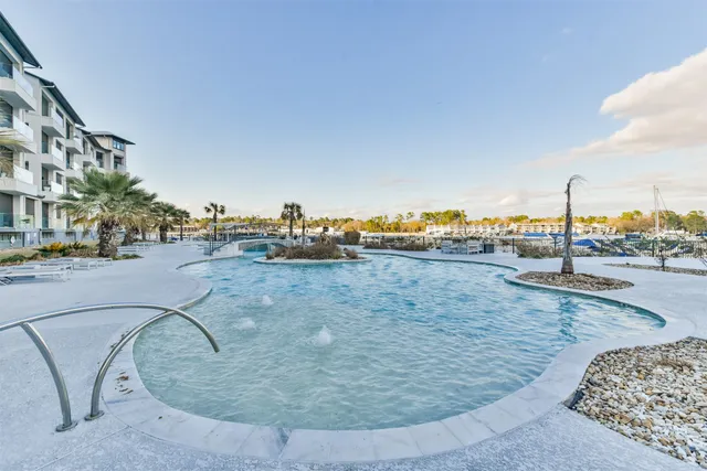 a view of a lake with a mountain