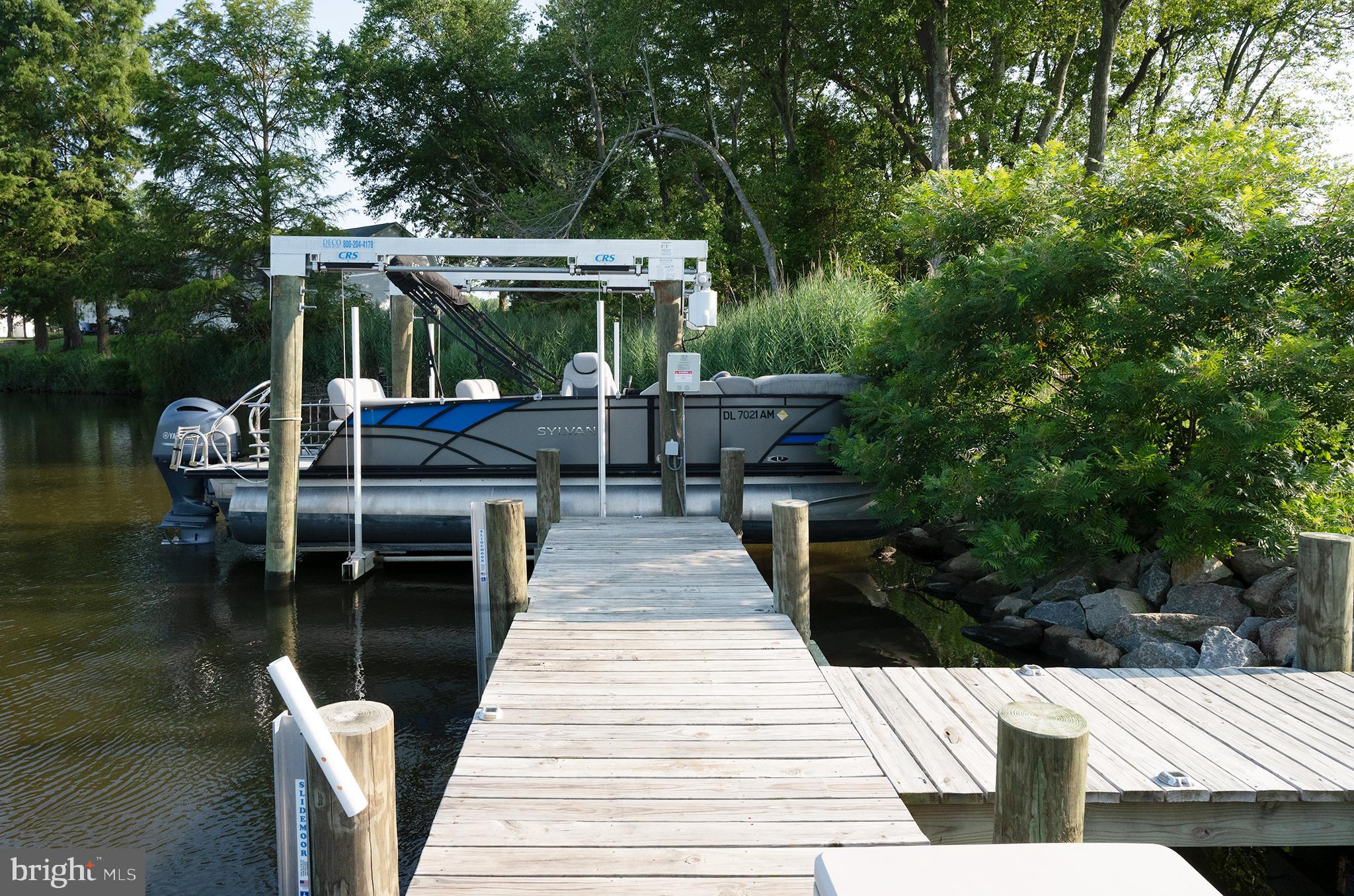 28135 Round Pole Bridge Road Milton, DE 19968 - Photo 3 of 82 Private dock with boat lift