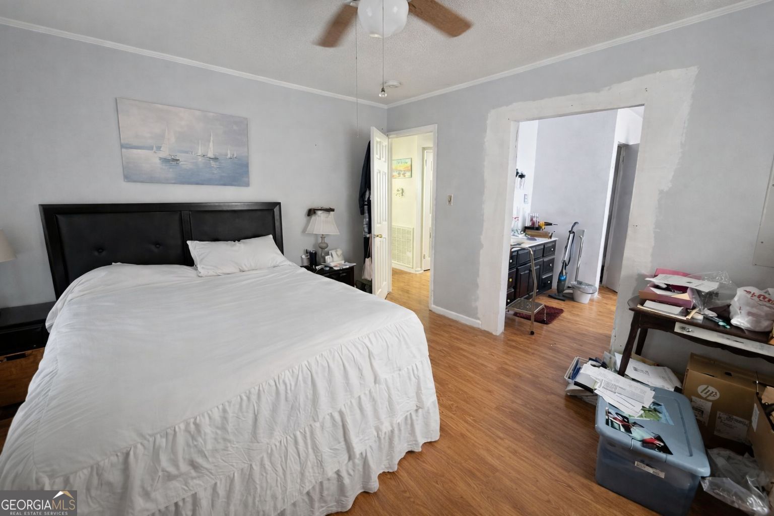 1 Lindsey Terrace Rome, GA 30165 - Photo 4 of 5 a bedroom with a bed and wooden floor