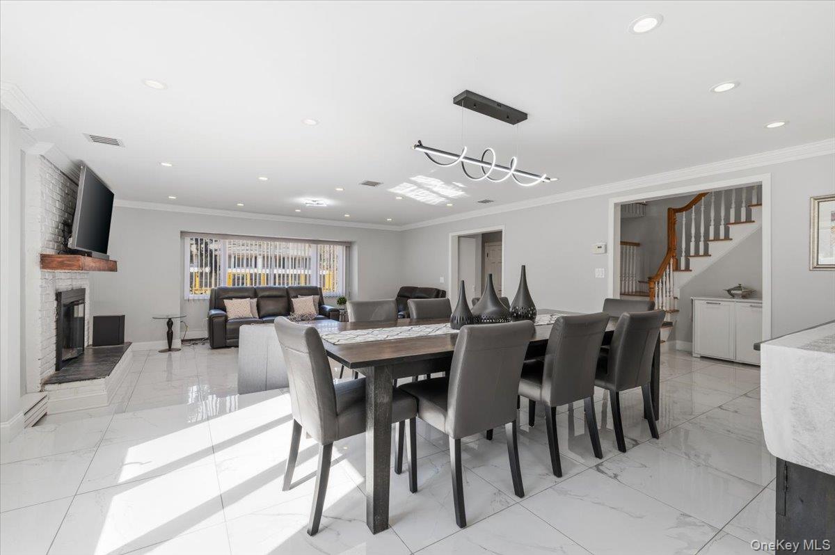 98 Barry Lane Syosset, NY 11791 - Photo 10 of 43 a view of a dining area with furniture
