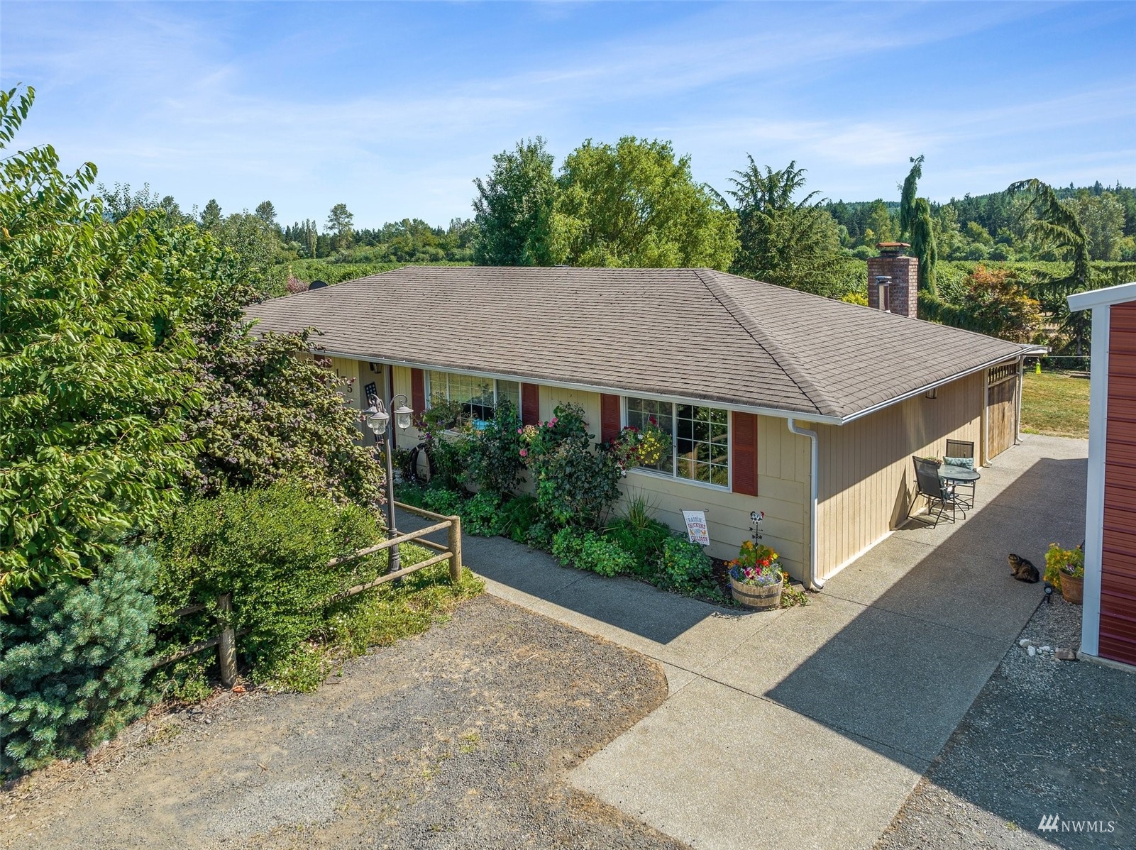 175 Ceres Hill Road Chehalis, WA 98532 - Photo 2 of 36 an aerial view of a house with yard patio and green space
