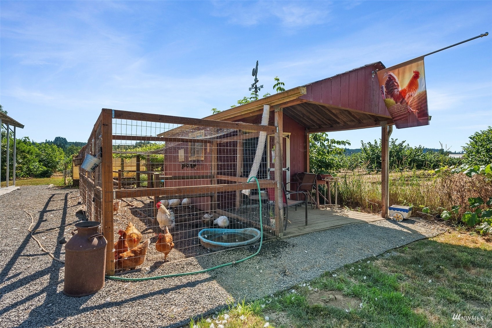 175 Ceres Hill Road Chehalis, WA 98532 - Photo 32 of 36 a backyard of a house with seating space