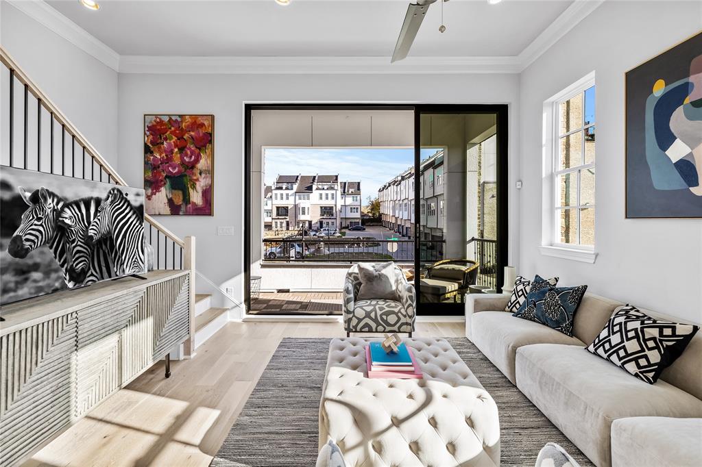 4645 New Water Lane Dallas, TX 75219 - Photo 25 of 34 Image of model home with similar floorplan.