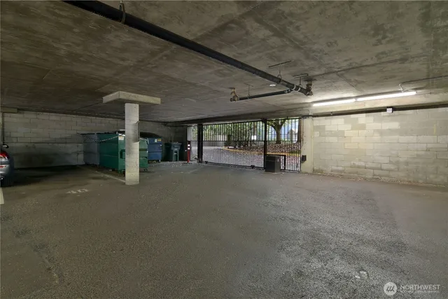 a view of a car parking