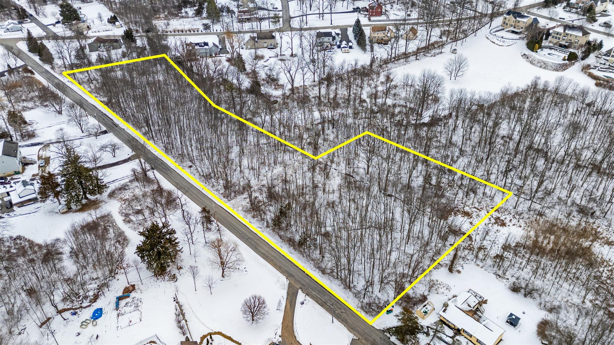 7 Townsend Road Hopewell Junction, NY 12533 - Photo 5 of 7 View of snowy aerial view