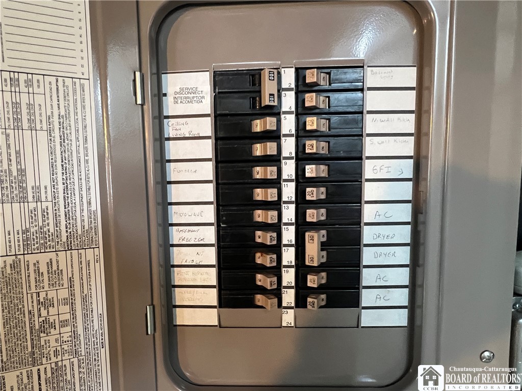 320 Temple Street Dunkirk, NY 14048 - Photo 28 of 30 100 Amp Service