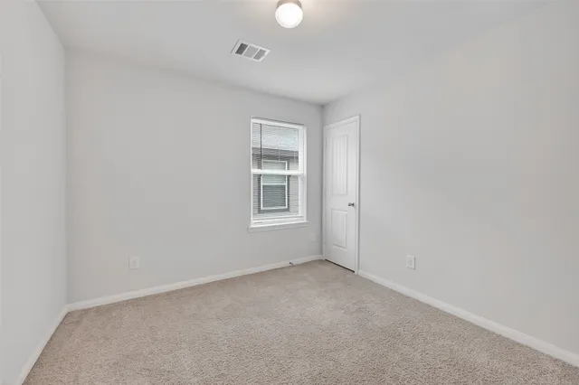 a view of empty room