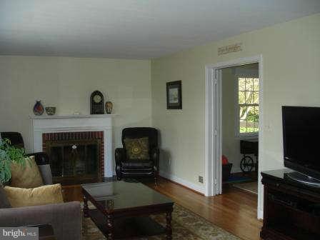 Living Room has wood burning fireplace