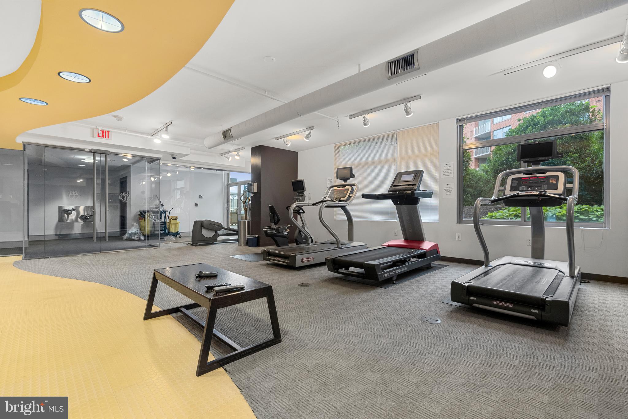 3600 South Glebe Road, Unit 215W Arlington, VA 22202 - Photo 26 of 33 a view of a gym area with gym equipment