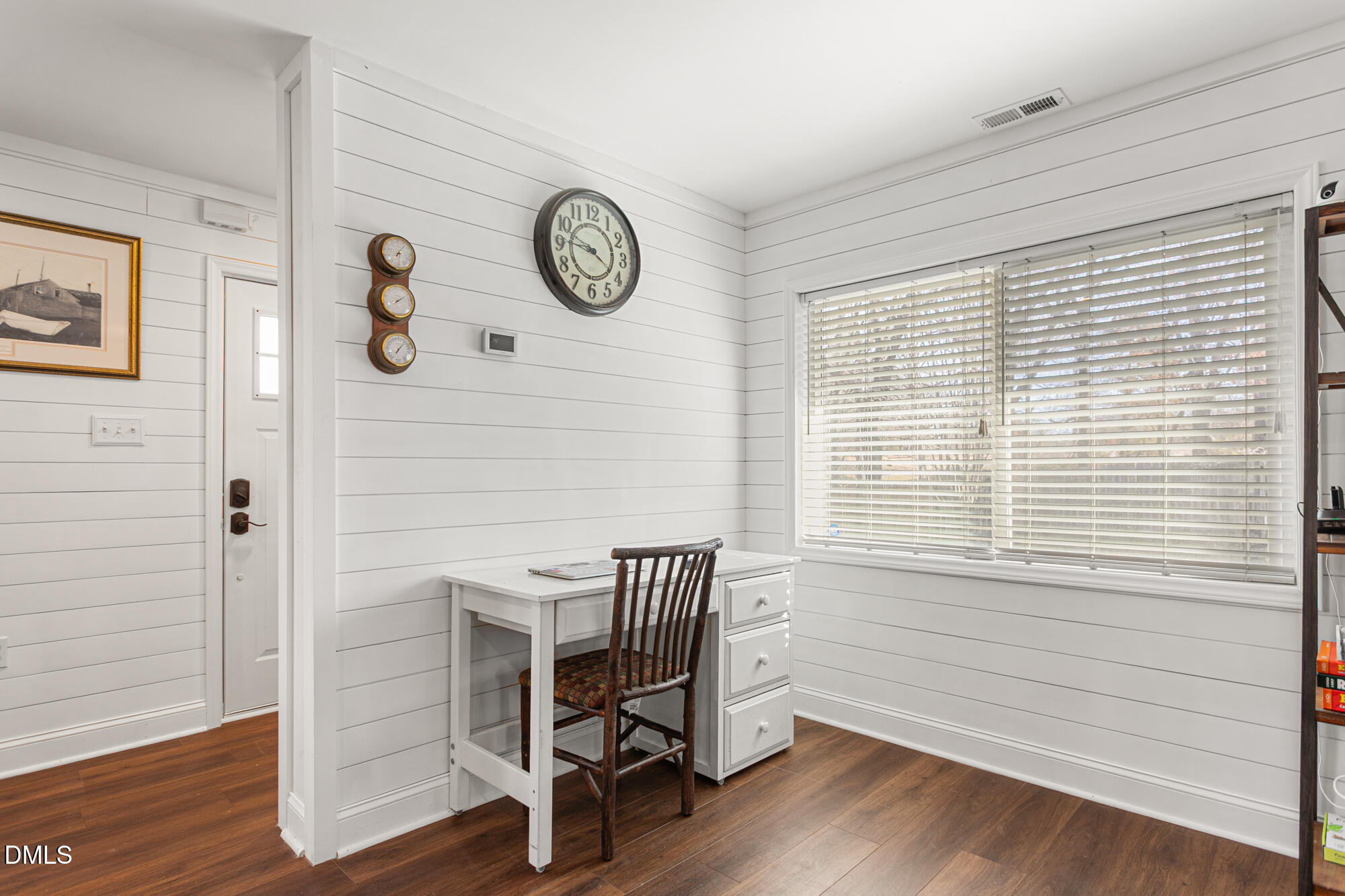 4244 Alamance Church Road Liberty, NC 27298 - Photo 12 of 37 a view of a room with a window and wooden floor