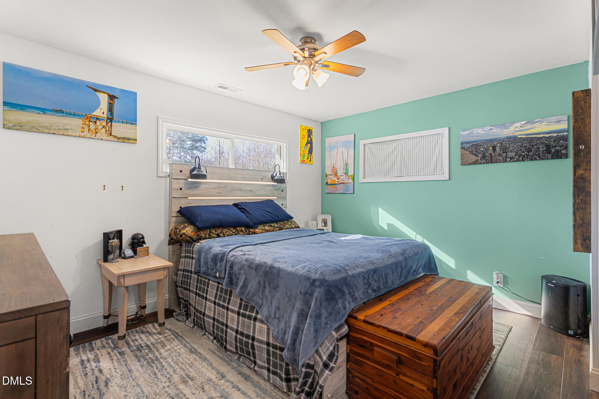 4244 Alamance Church Road Liberty, NC 27298 - Photo 15 of 37 a bedroom with a bed and a table in it