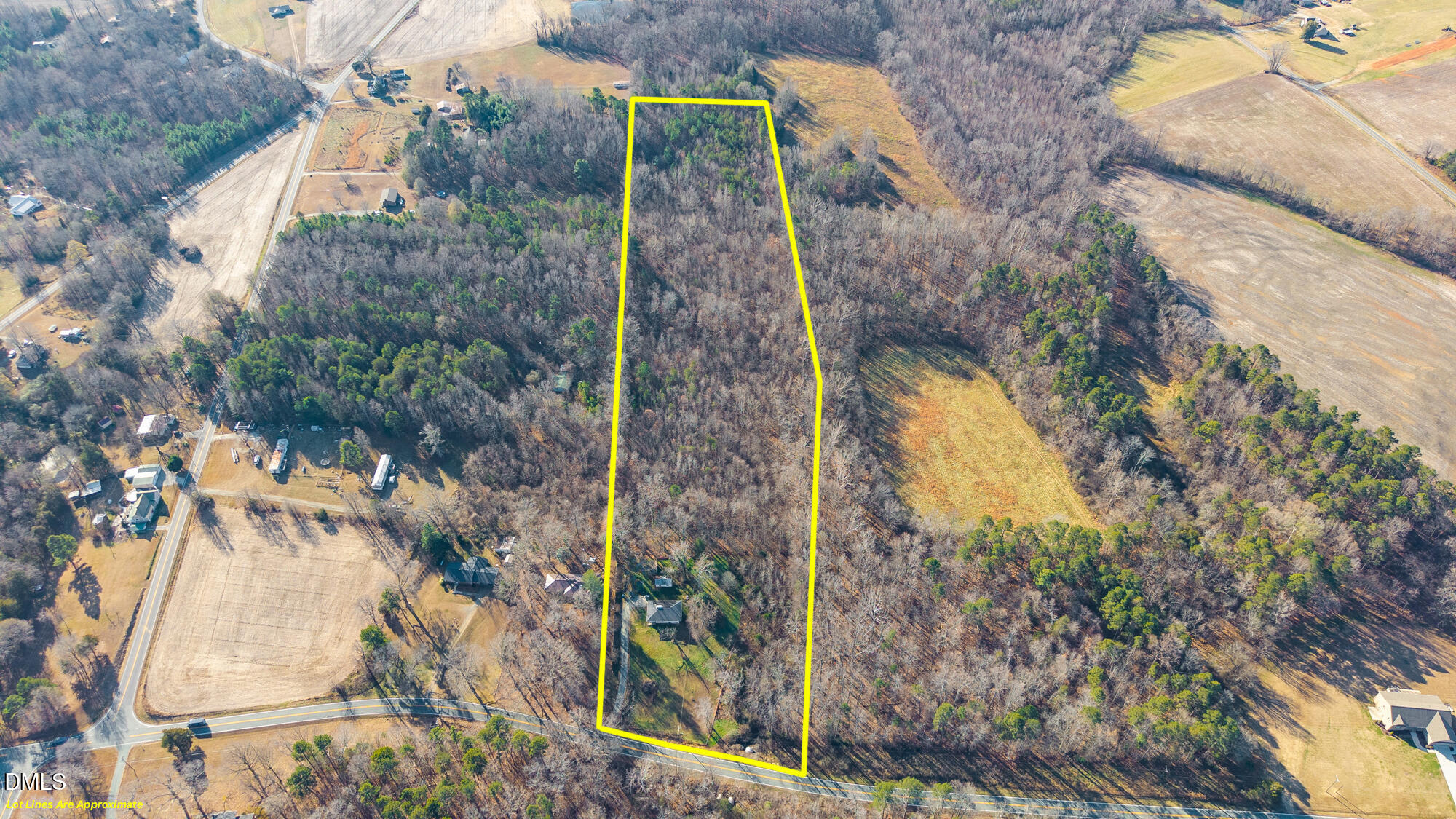 4244 Alamance Church Road Liberty, NC 27298 - Photo 28 of 37 a bird view of a house