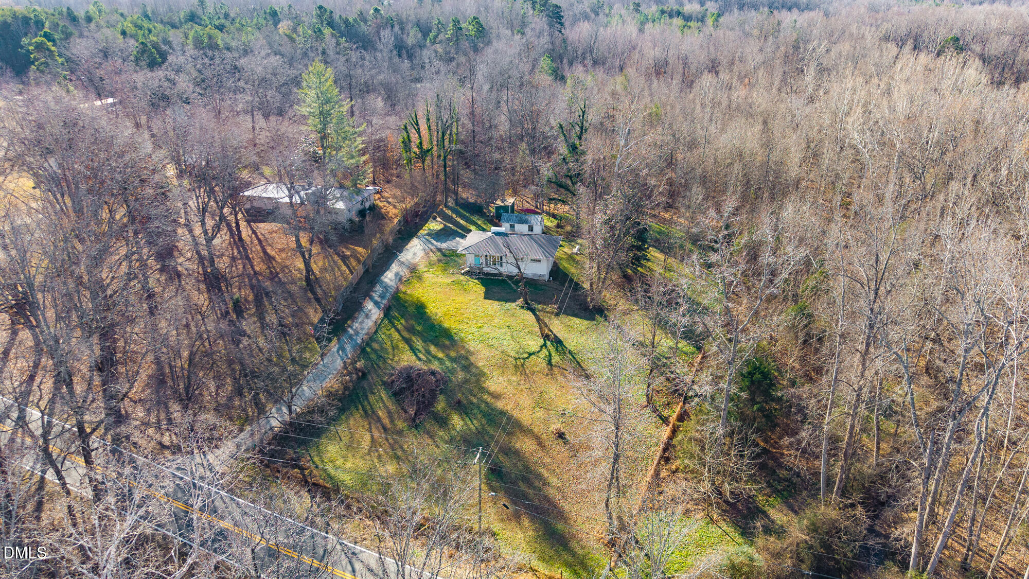 4244 Alamance Church Road Liberty, NC 27298 - Photo 31 of 37 a view of a yard with trees
