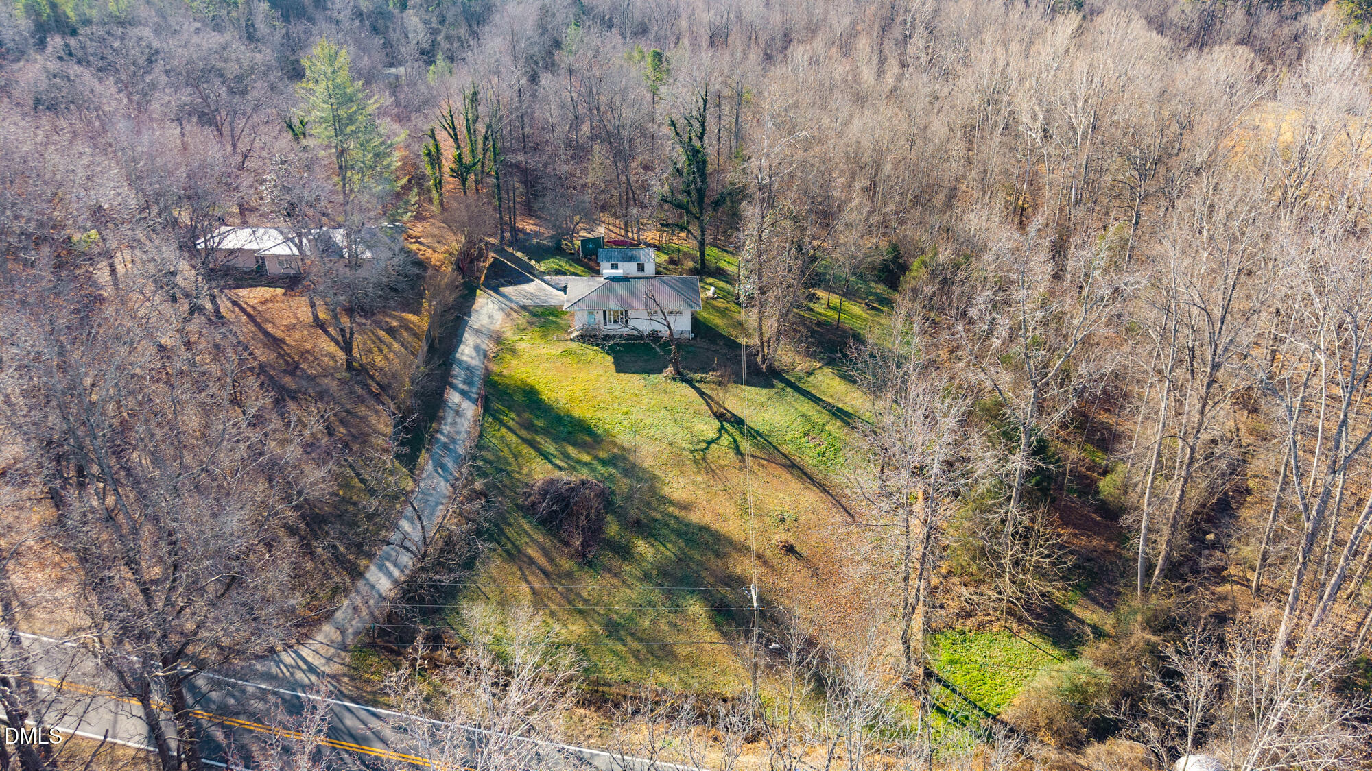 4244 Alamance Church Road Liberty, NC 27298 - Photo 32 of 37 a view of a yard with trees