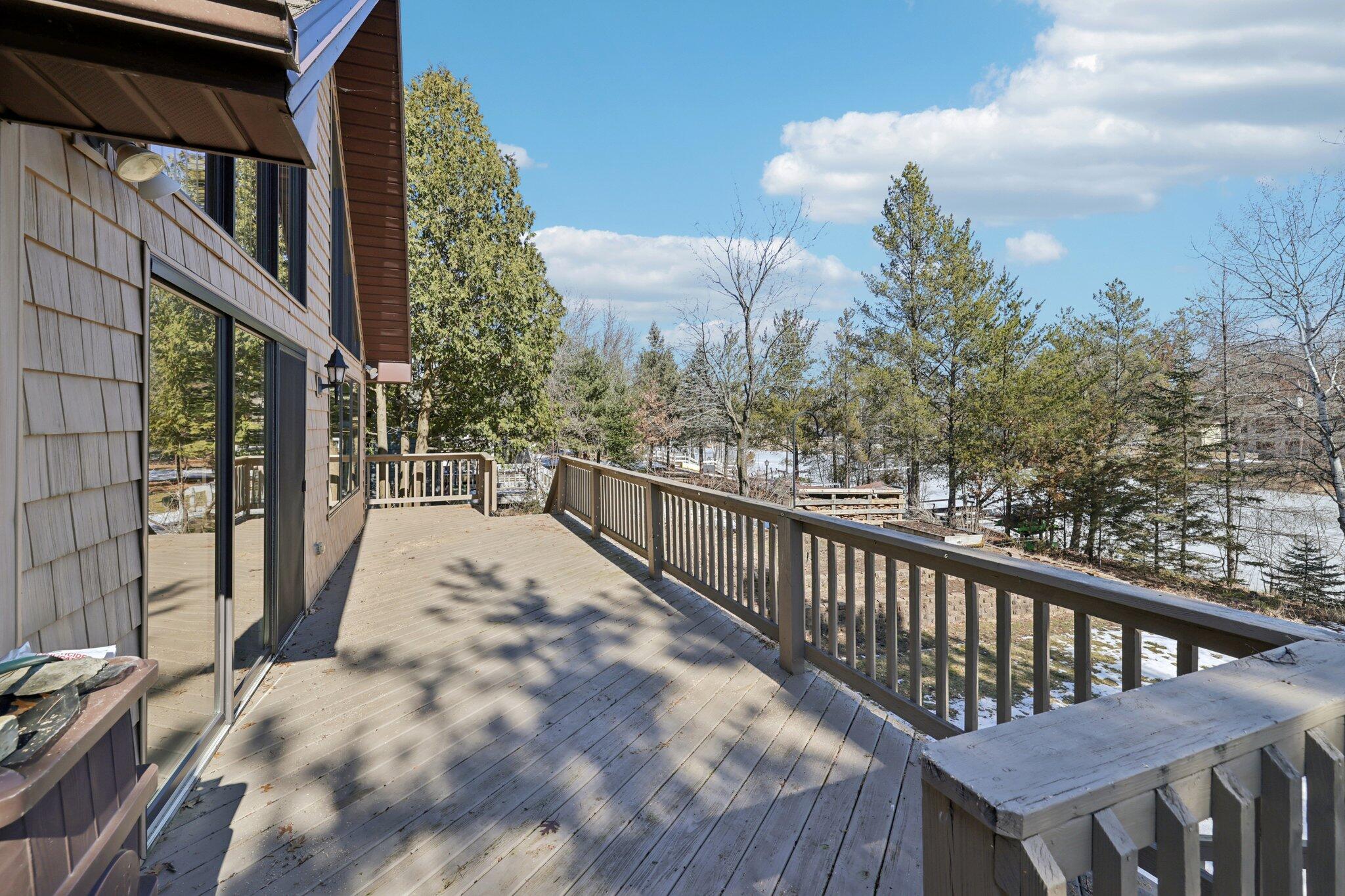 262 Cranbrook Court Rome, WI 54457 - Photo 38 of 47 Lakeside Deck