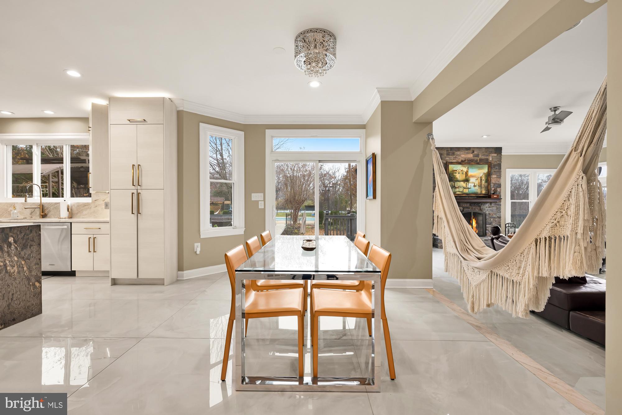 19109 Peale Lane Leesburg, VA 20175 - Photo 29 of 135 a dining room with furniture and a window