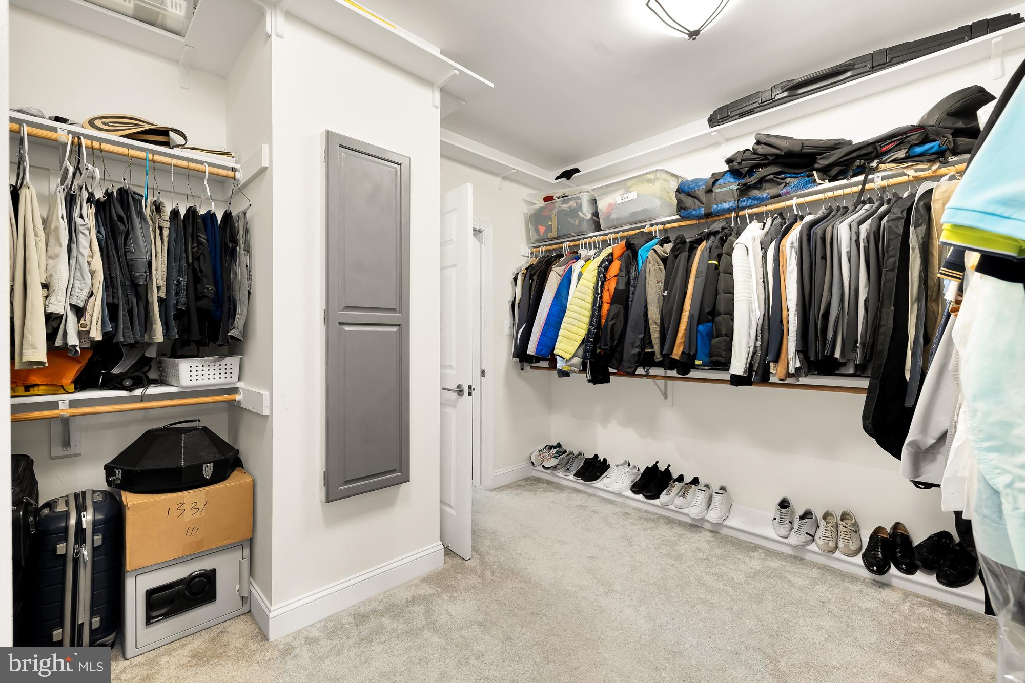19109 Peale Lane Leesburg, VA 20175 - Photo 56 of 135 a view of walk in closet with clothes and shoes