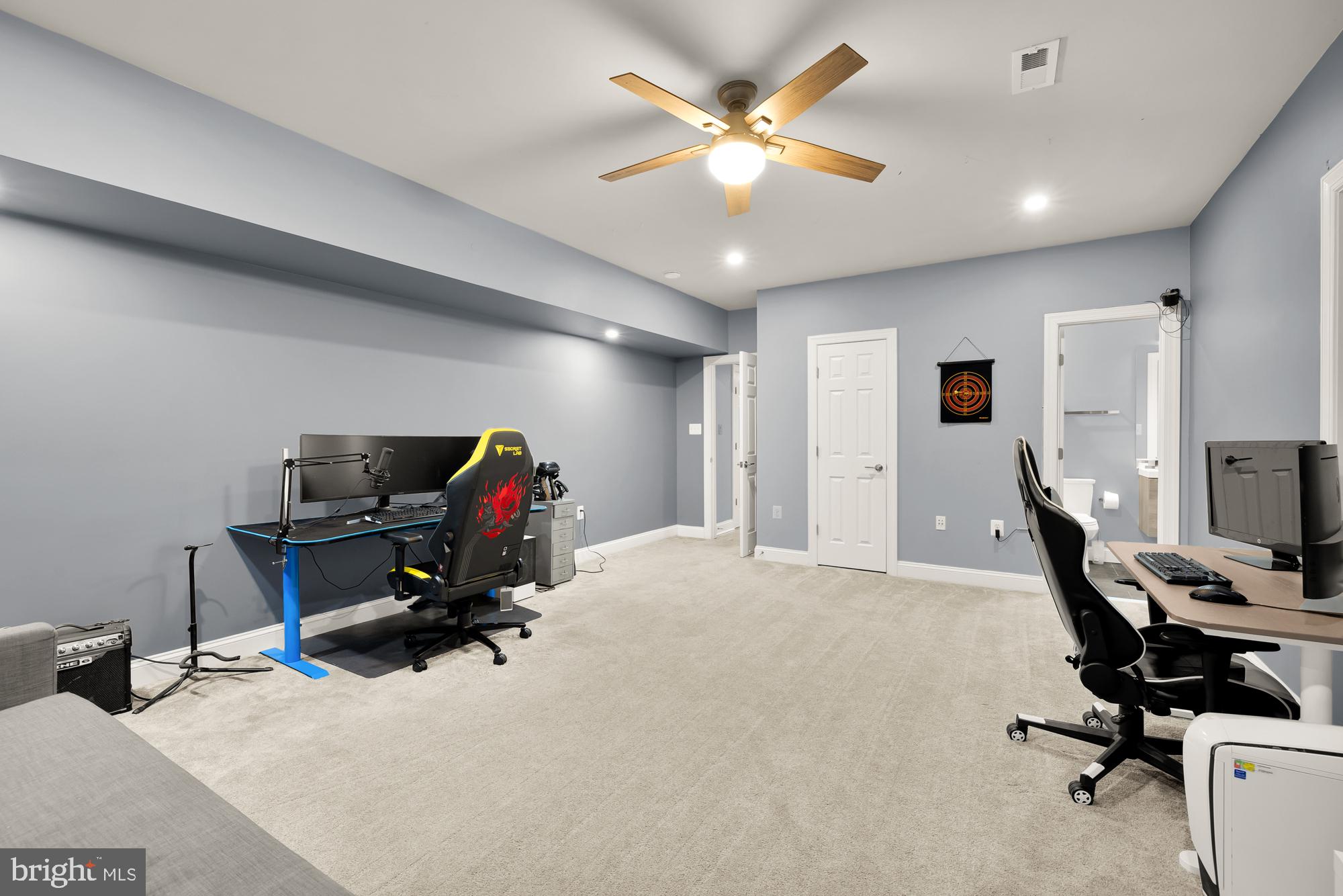 19109 Peale Lane Leesburg, VA 20175 - Photo 75 of 135 a view of a workspace with furniture and a window