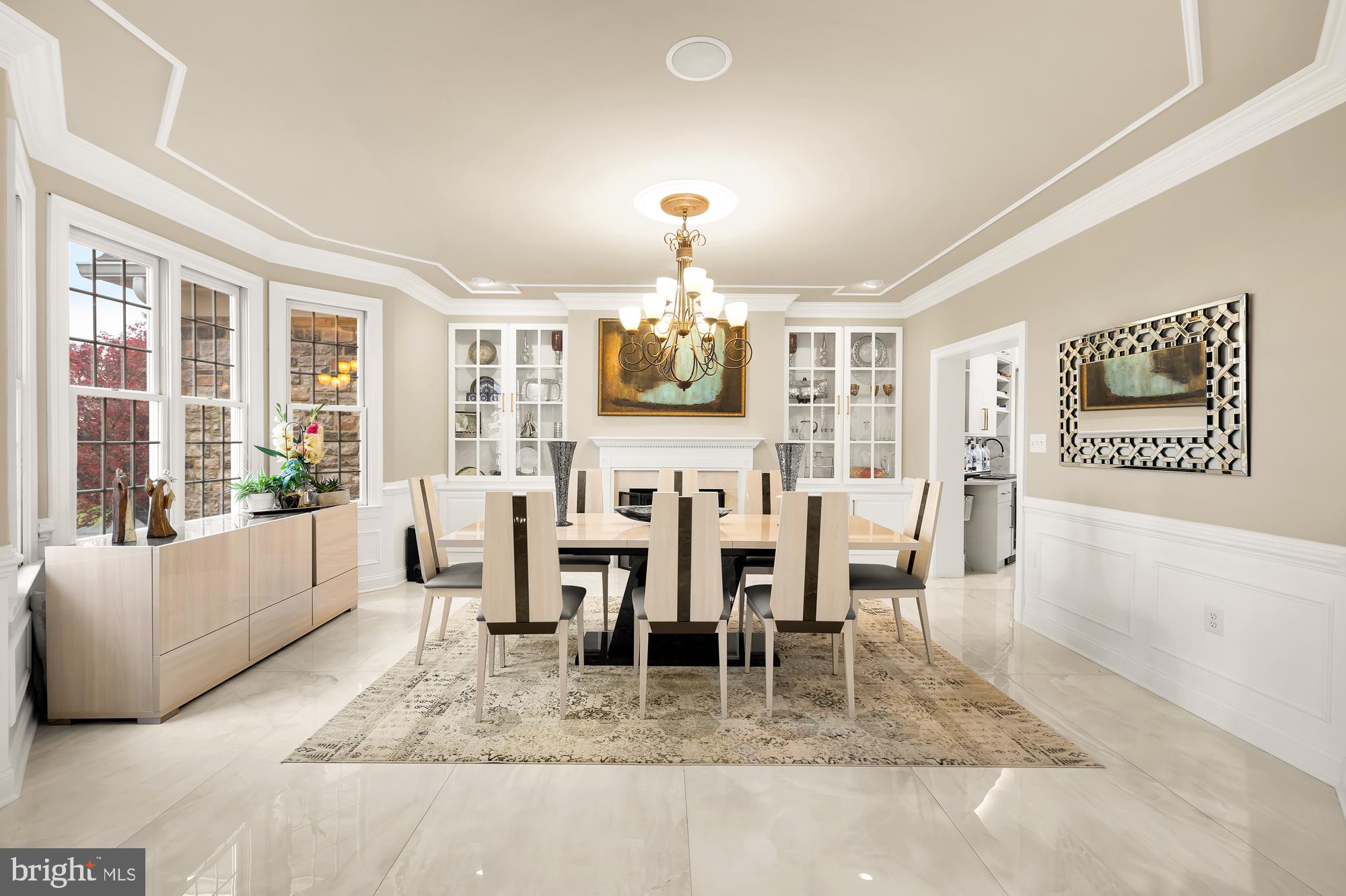 19109 Peale Lane Leesburg, VA 20175 - Photo 8 of 135 a view of a dining room with furniture window and outside view