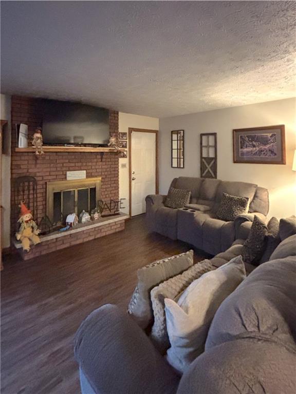 1993 Mercer West Middlesex Road Mercer, PA 16137 - Photo 22 of 27 a living room with furniture and a fireplace