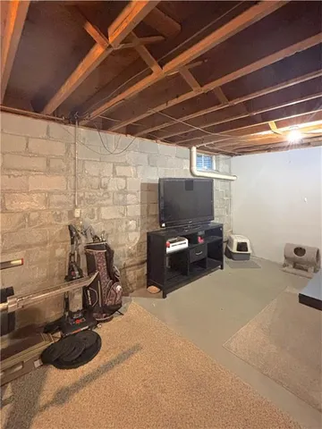 a view of a car garage