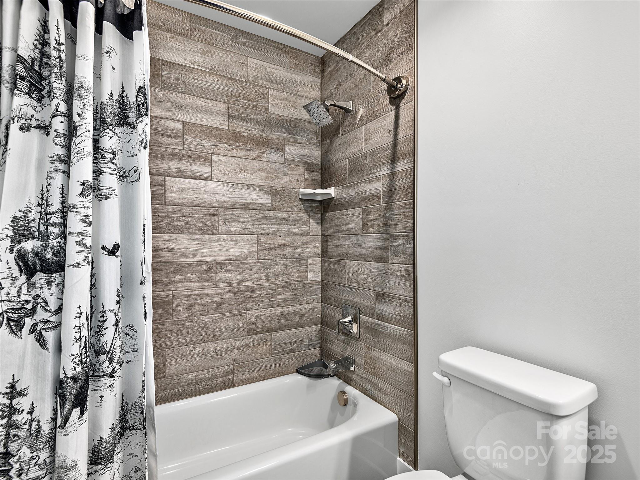 108 Enthoffer Road Black Mountain, NC 28711 - Photo 23 of 31 a bathroom with a shower and a toilet