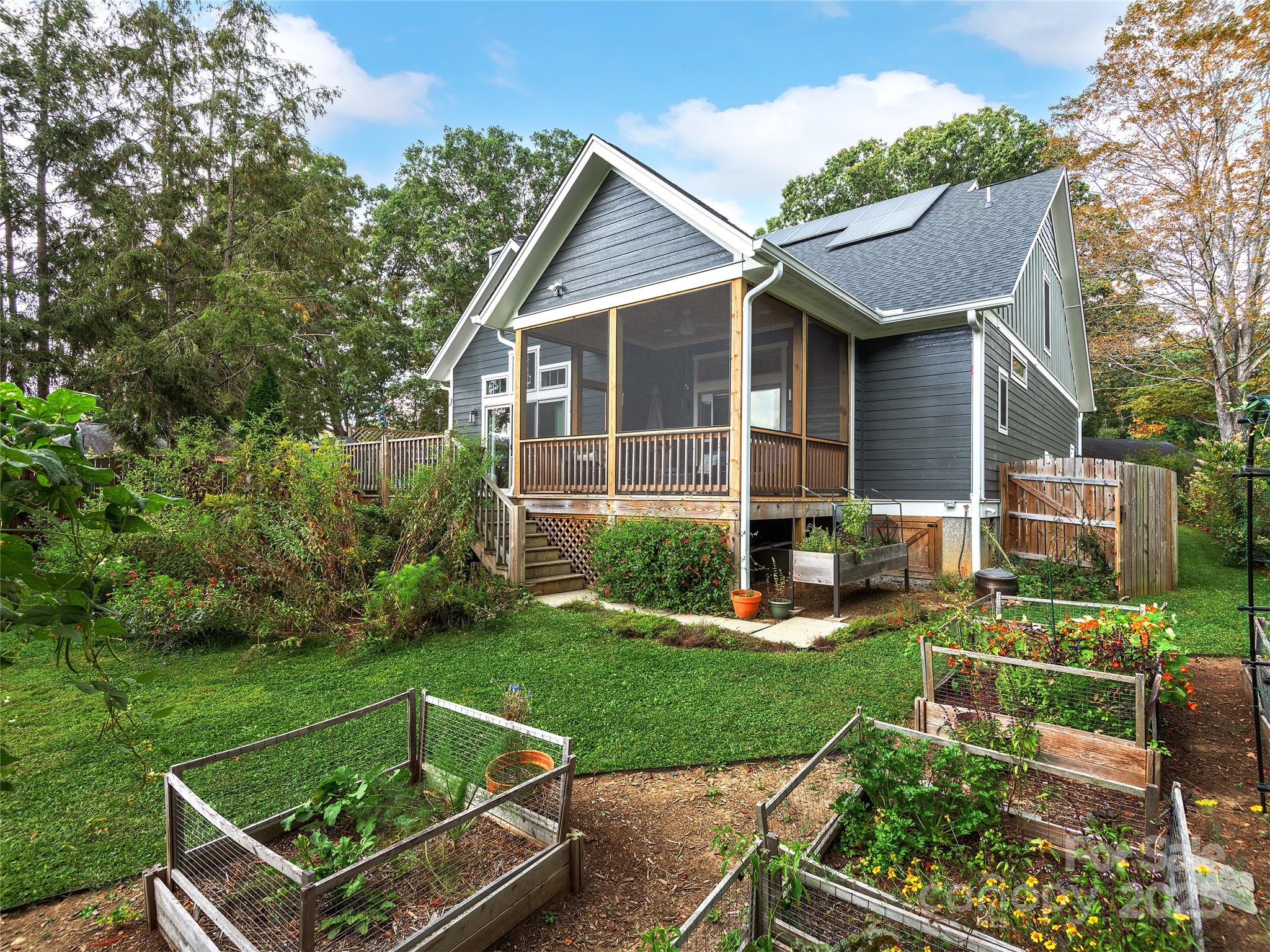108 Enthoffer Road Black Mountain, NC 28711 - Photo 29 of 31 a view of house with a yard