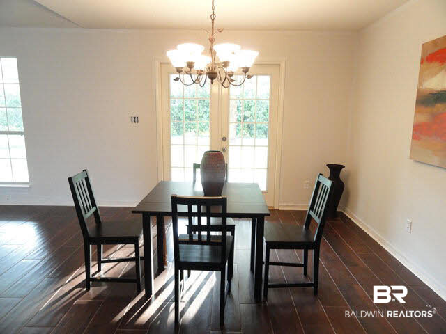 27927 Rileywood Drive Daphne, AL 36526 - Photo 12 of 24 Breakfast Room with New Chandelier