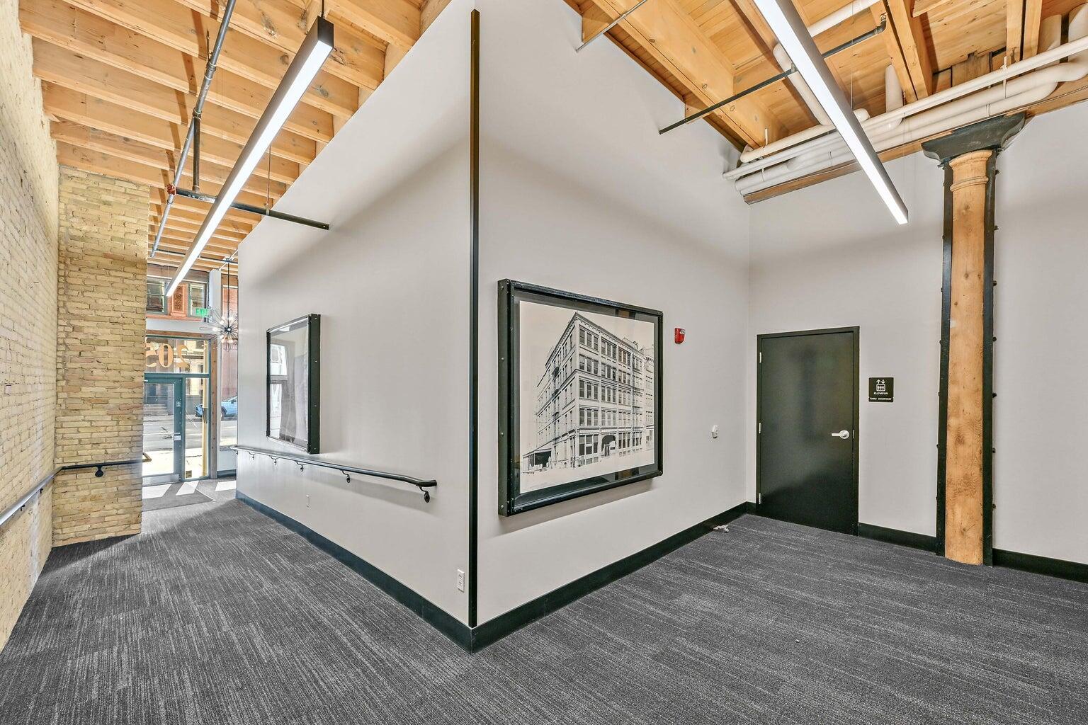 205 North Water Street, Unit 200 Milwaukee, WI 53202 - Photo 16 of 24 Building Lobby