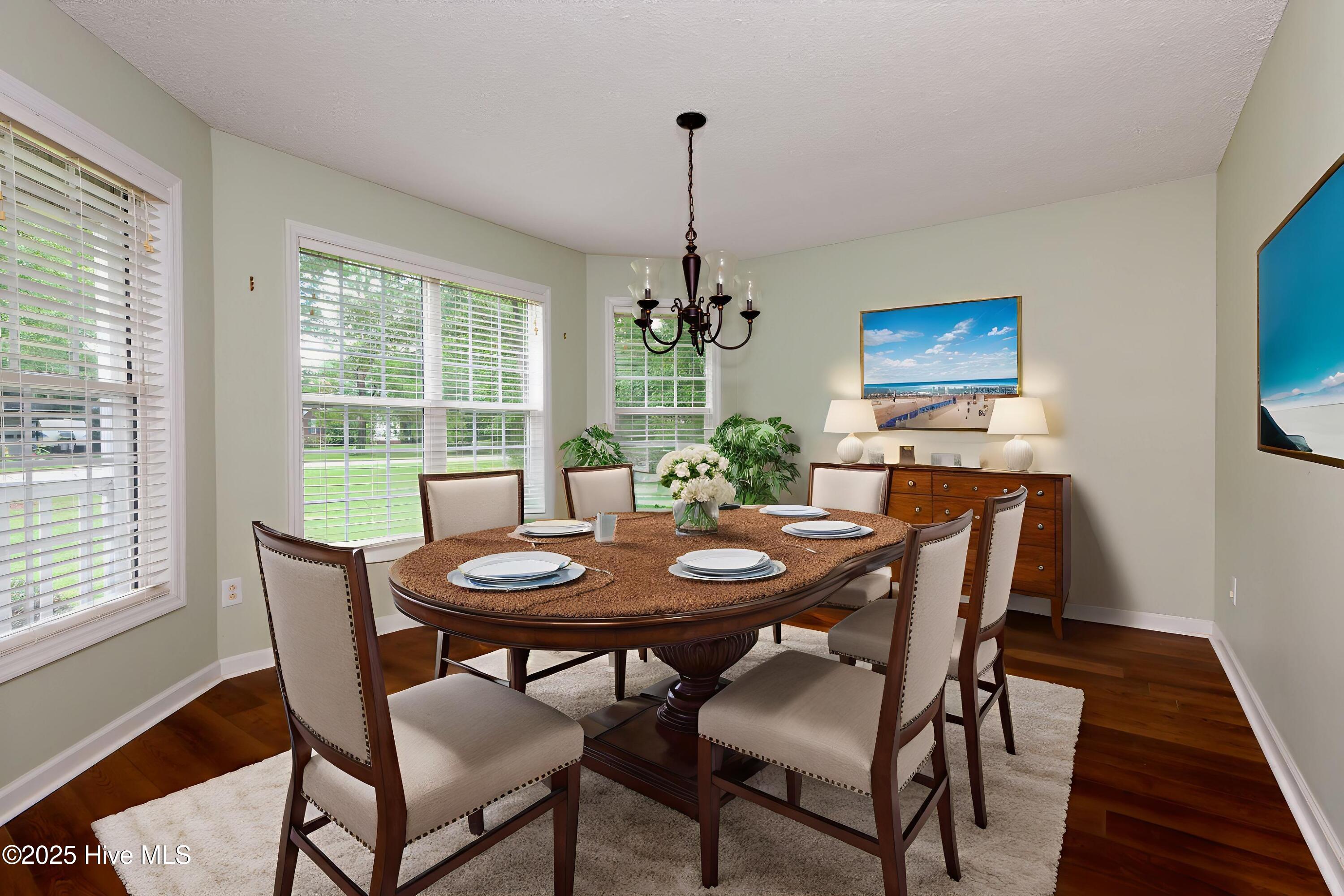 571 Deer Run Road New Bern, NC 28562 - Photo 3 of 25 Formal Dining Room (virtually staged)