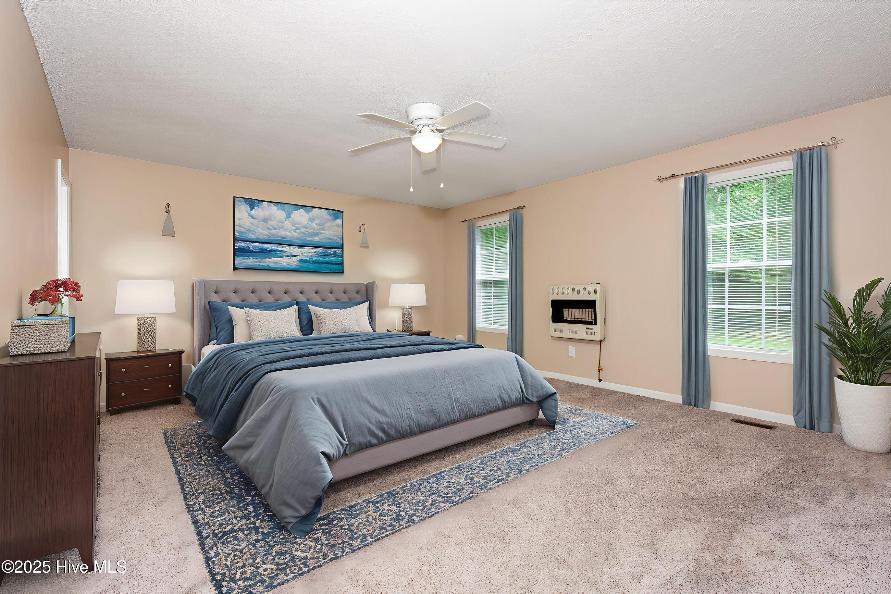 571 Deer Run Road New Bern, NC 28562 - Photo 6 of 25 Master Bedroom (virtually staged)