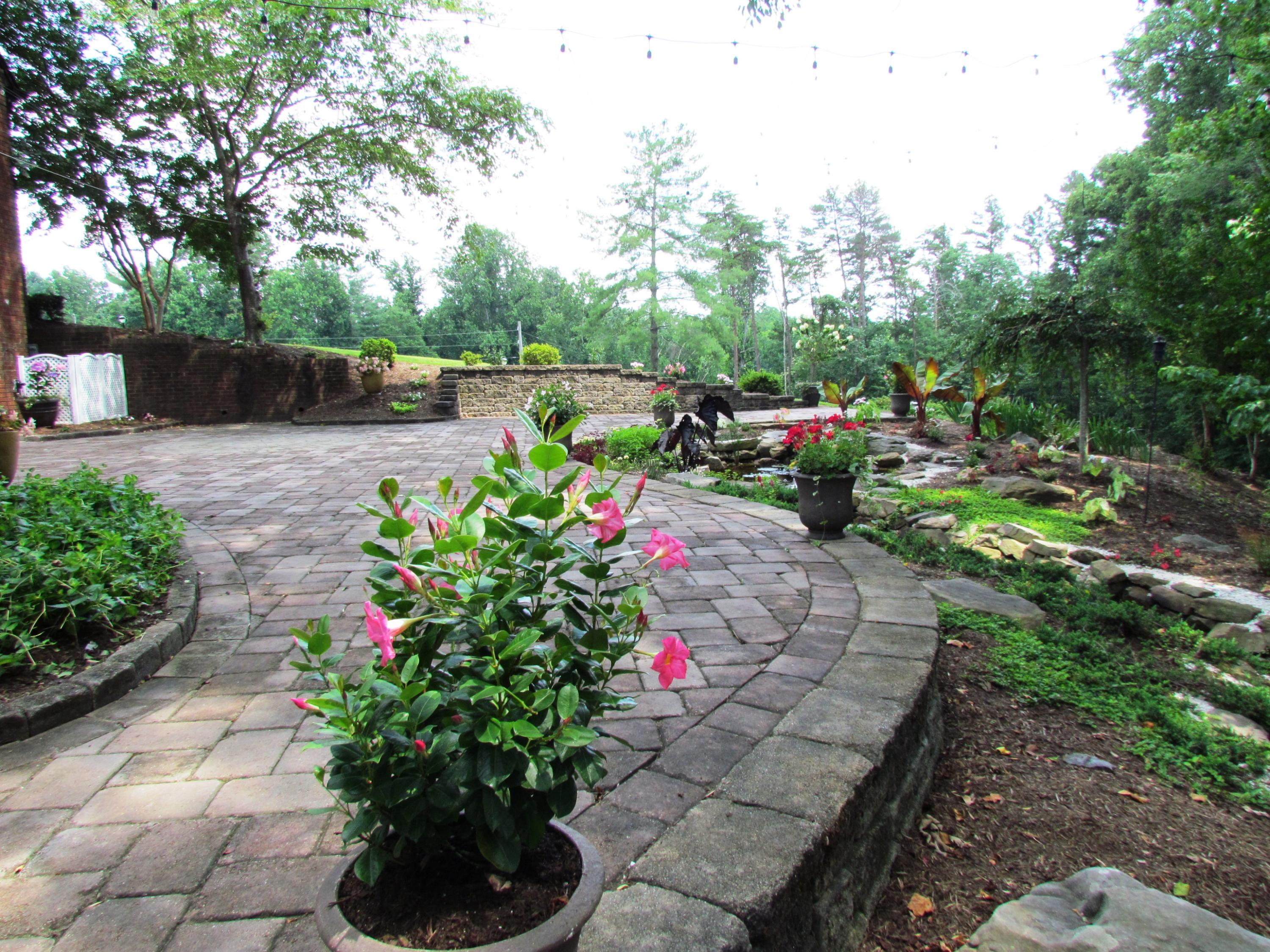 291 Robin Hood Road Bassett, VA 24055 - Photo 33 of 54 Patio & Garden & Waterfall