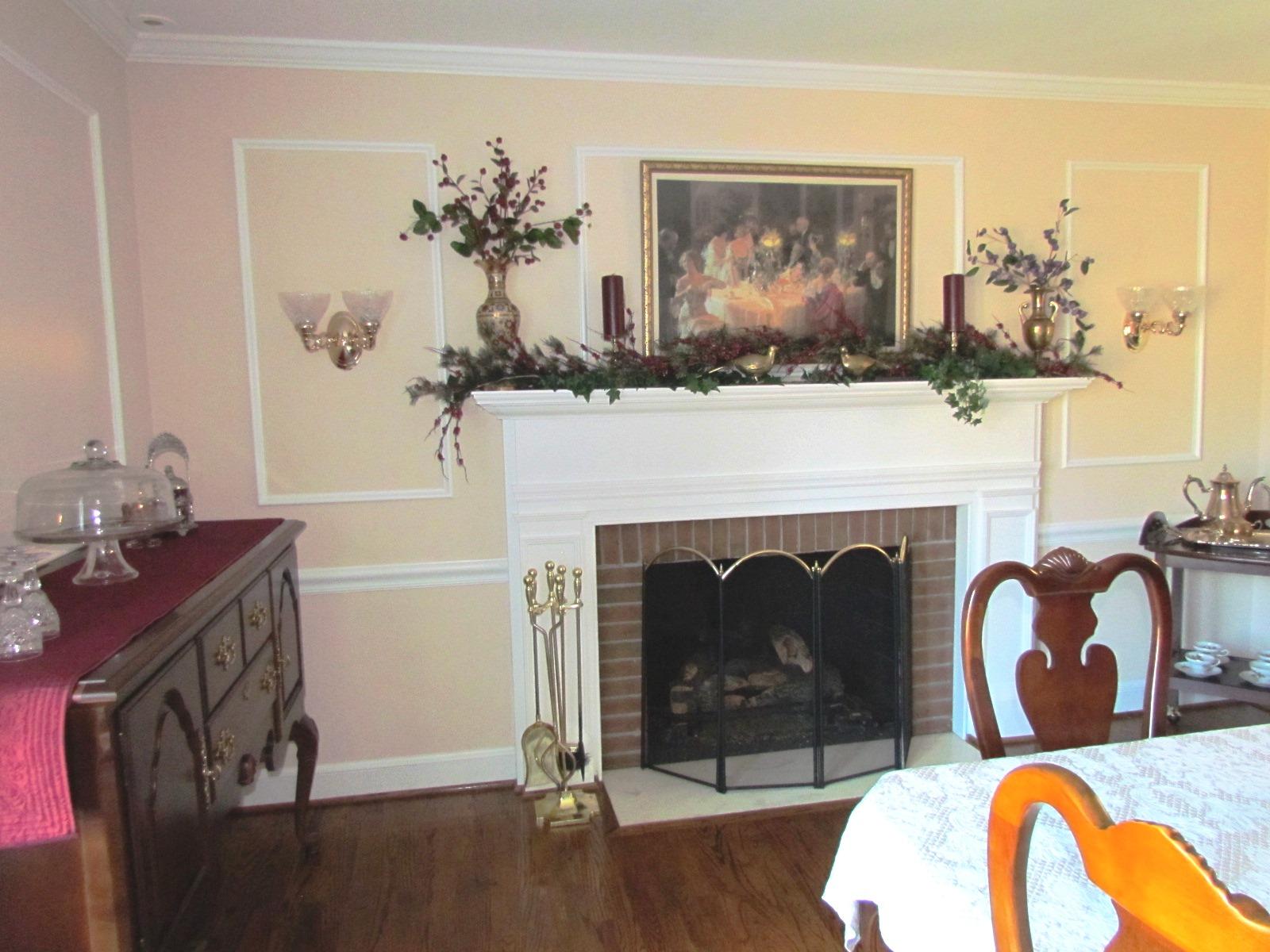 291 Robin Hood Road Bassett, VA 24055 - Photo 7 of 54 Dining Room Fireplace
