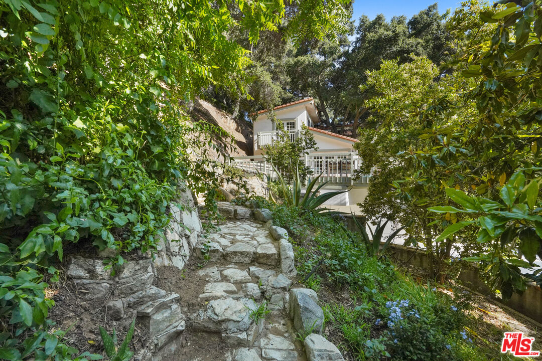 964 Old Topanga Canyon Road Topanga, CA 90290 - Photo 69 of 75 a view of a house with a tree