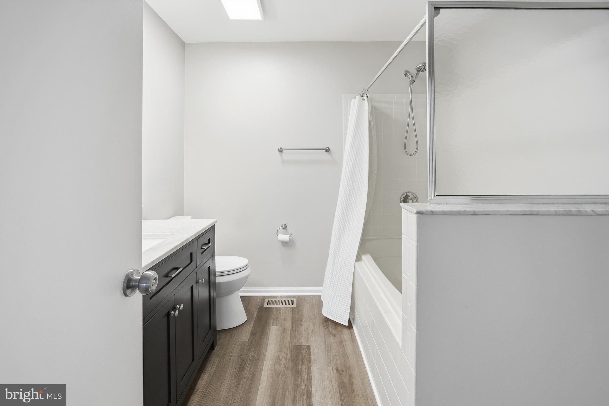 1401 Wharton Road Mount Laurel, NJ 08054 - Photo 29 of 40 a bathroom with a sink a toilet and shower