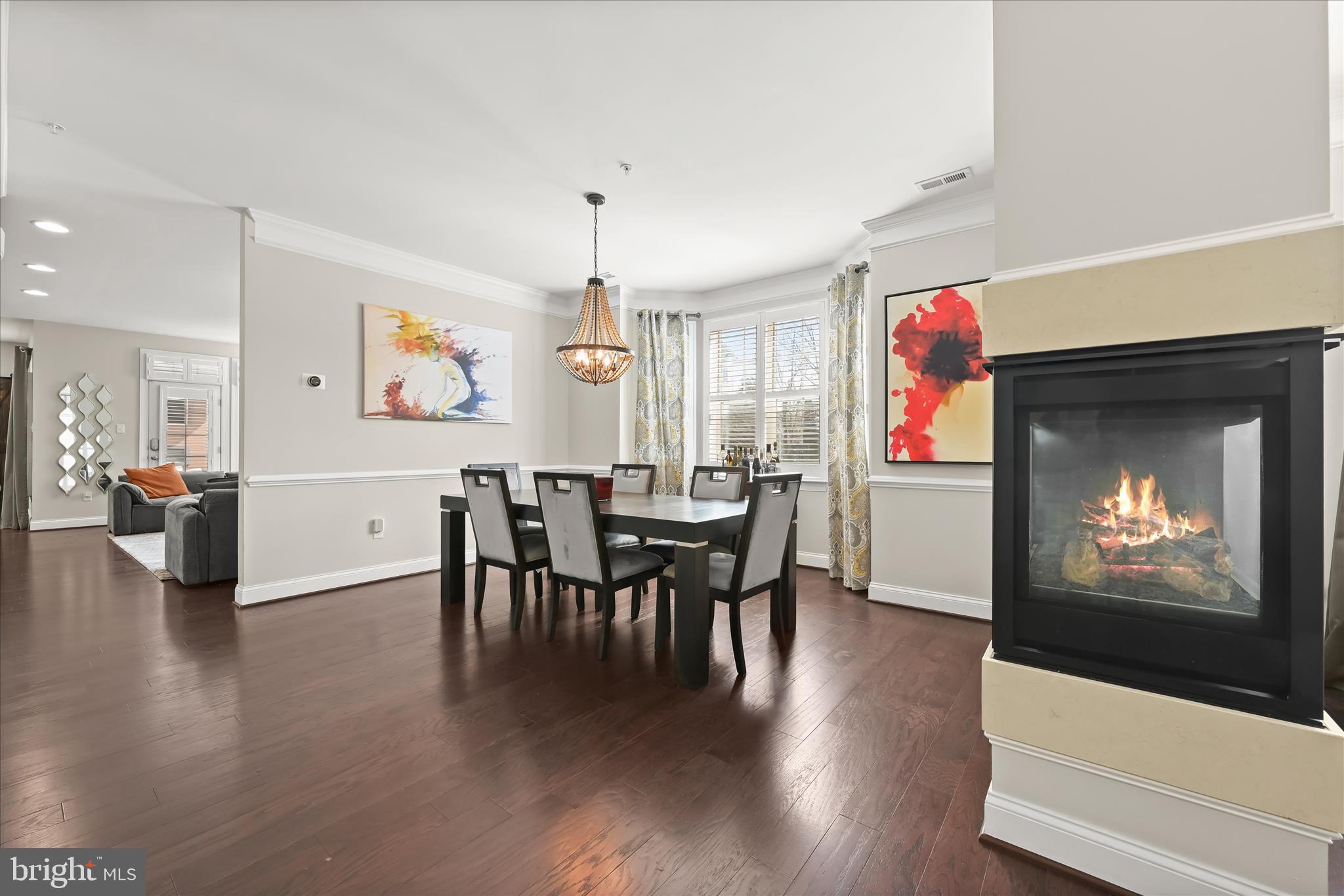 11295 Market Street Fulton, MD 20759 - Photo 16 of 62 a view of a dining room with furniture window and wooden floor