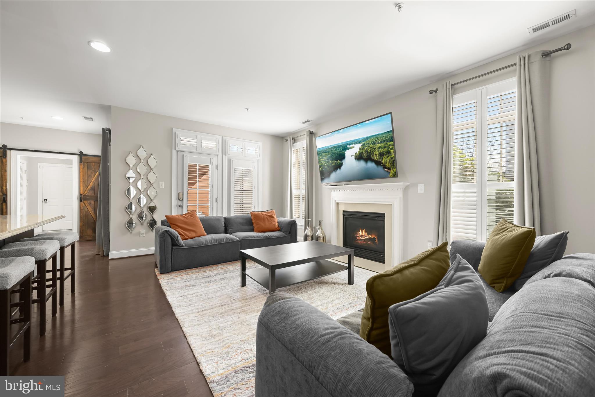 11295 Market Street Fulton, MD 20759 - Photo 19 of 62 a living room with furniture fireplace and window