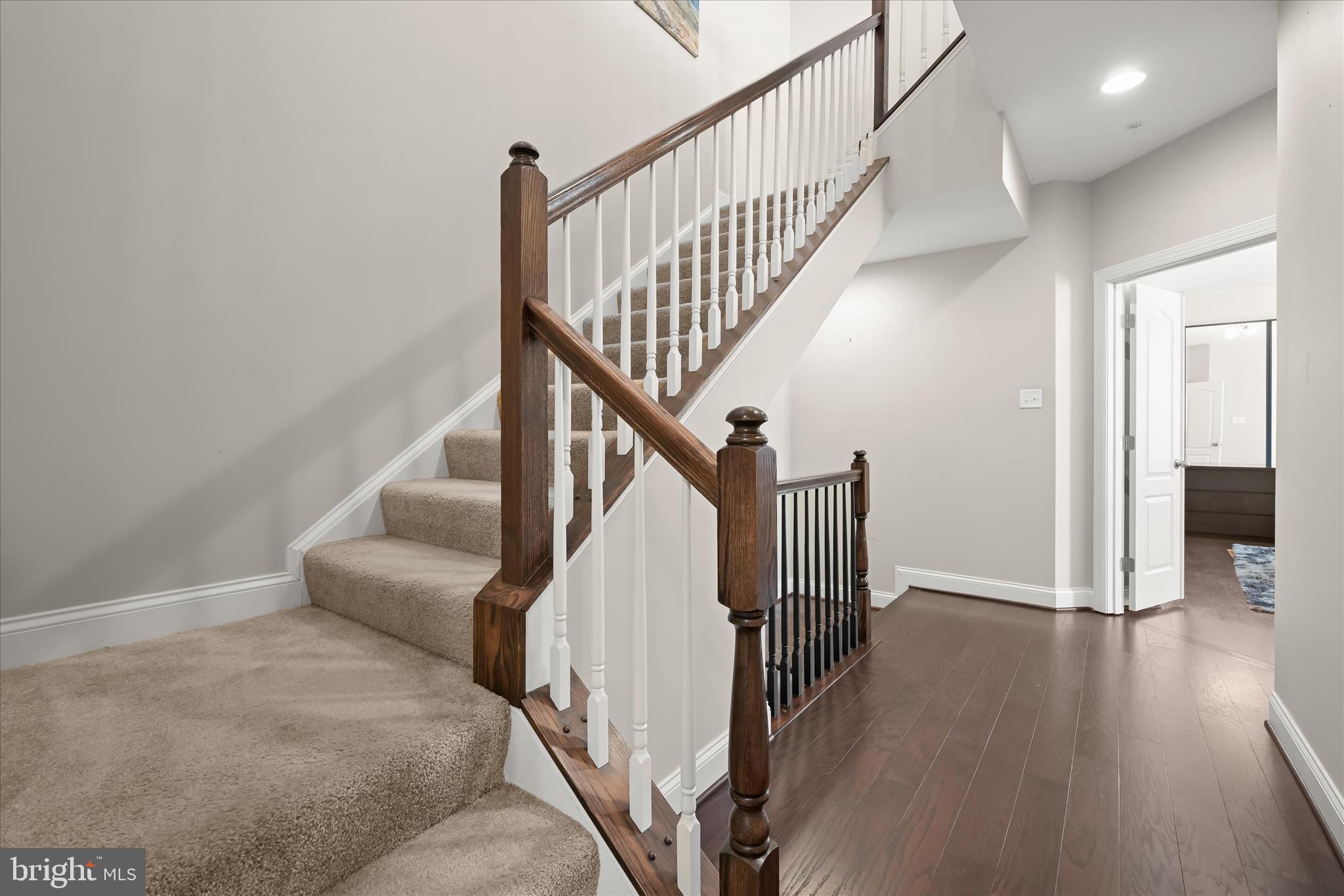11295 Market Street Fulton, MD 20759 - Photo 40 of 62 a view of entryway and hall with wooden floor