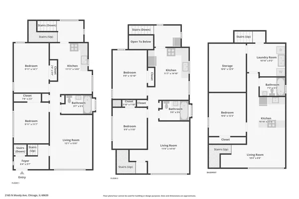 $575,000 | 2165 North Moody Avenue, Chicago, IL 60639