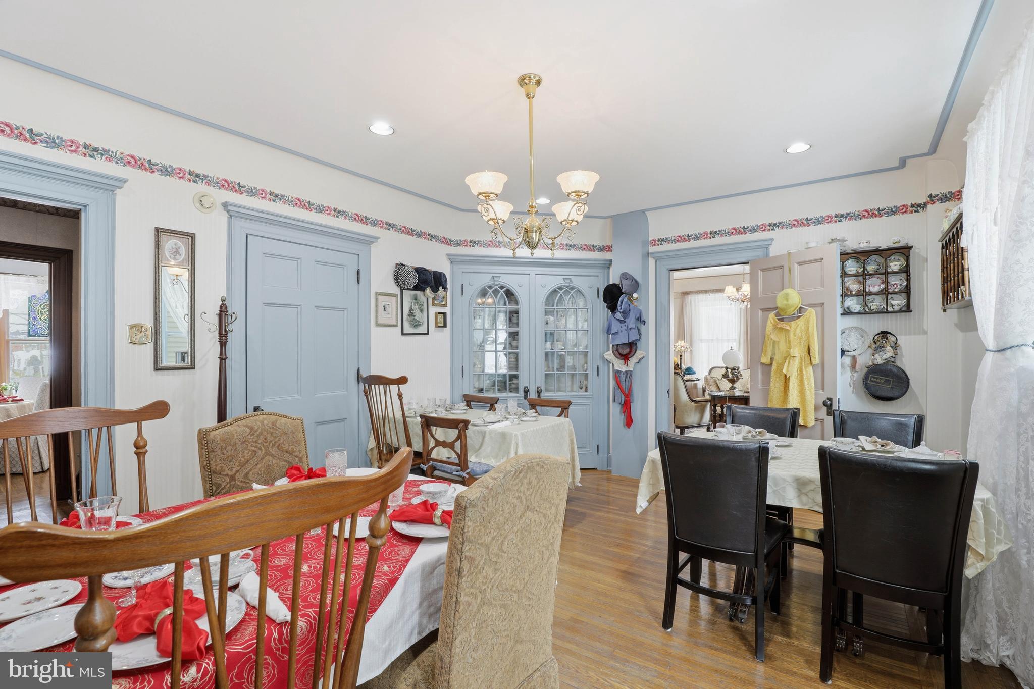 252 Frederick Street Hanover, PA 17331 - Photo 15 of 107 a view of a dining room with furniture and chandelier