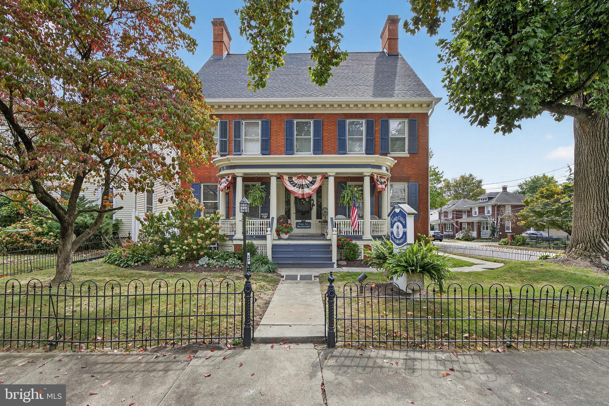 252 Frederick Street Hanover, PA 17331 - Photo 95 of 107 a front view of a house with a garden