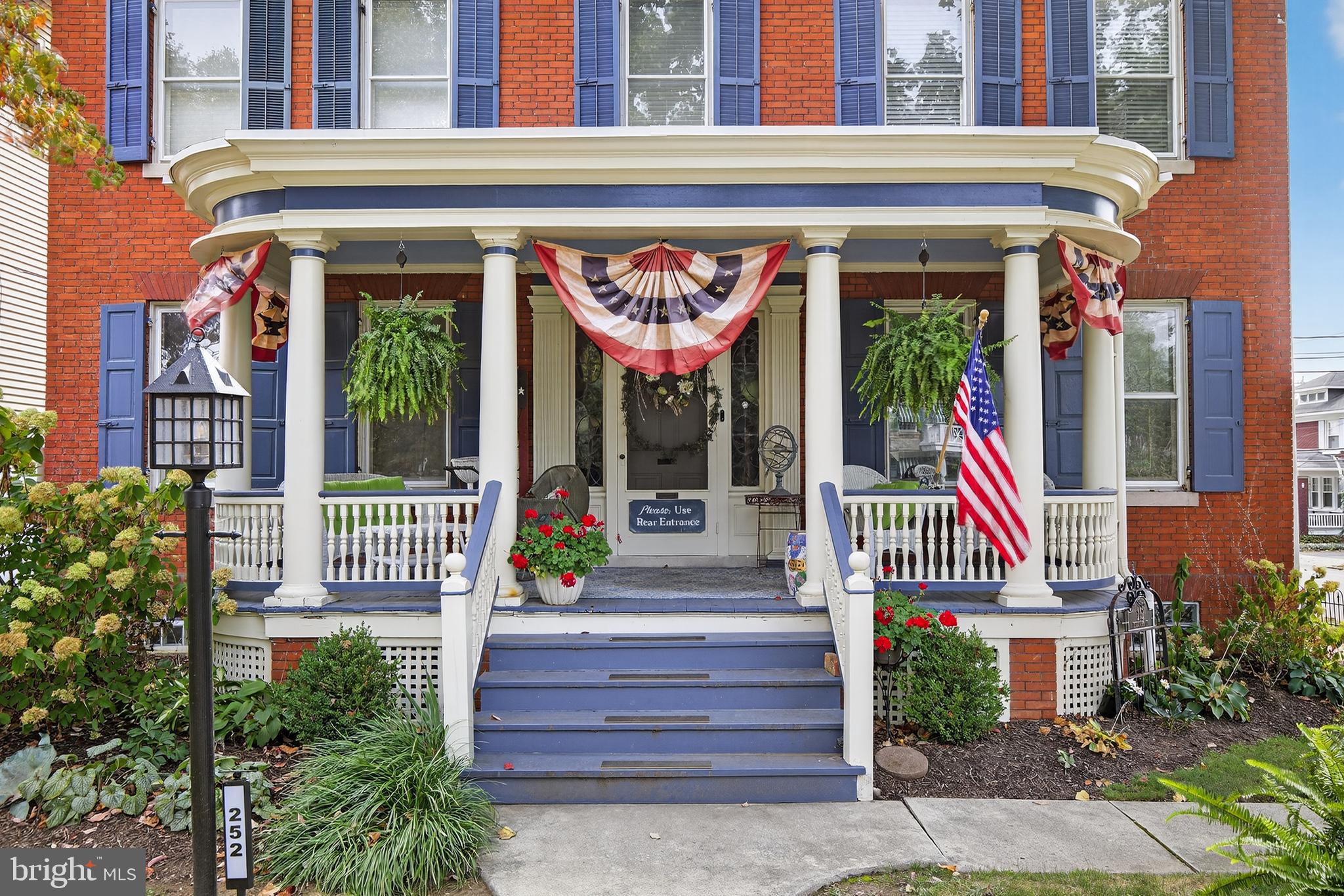 252 Frederick Street Hanover, PA 17331 - Photo 97 of 107 a front view of a building with a porch