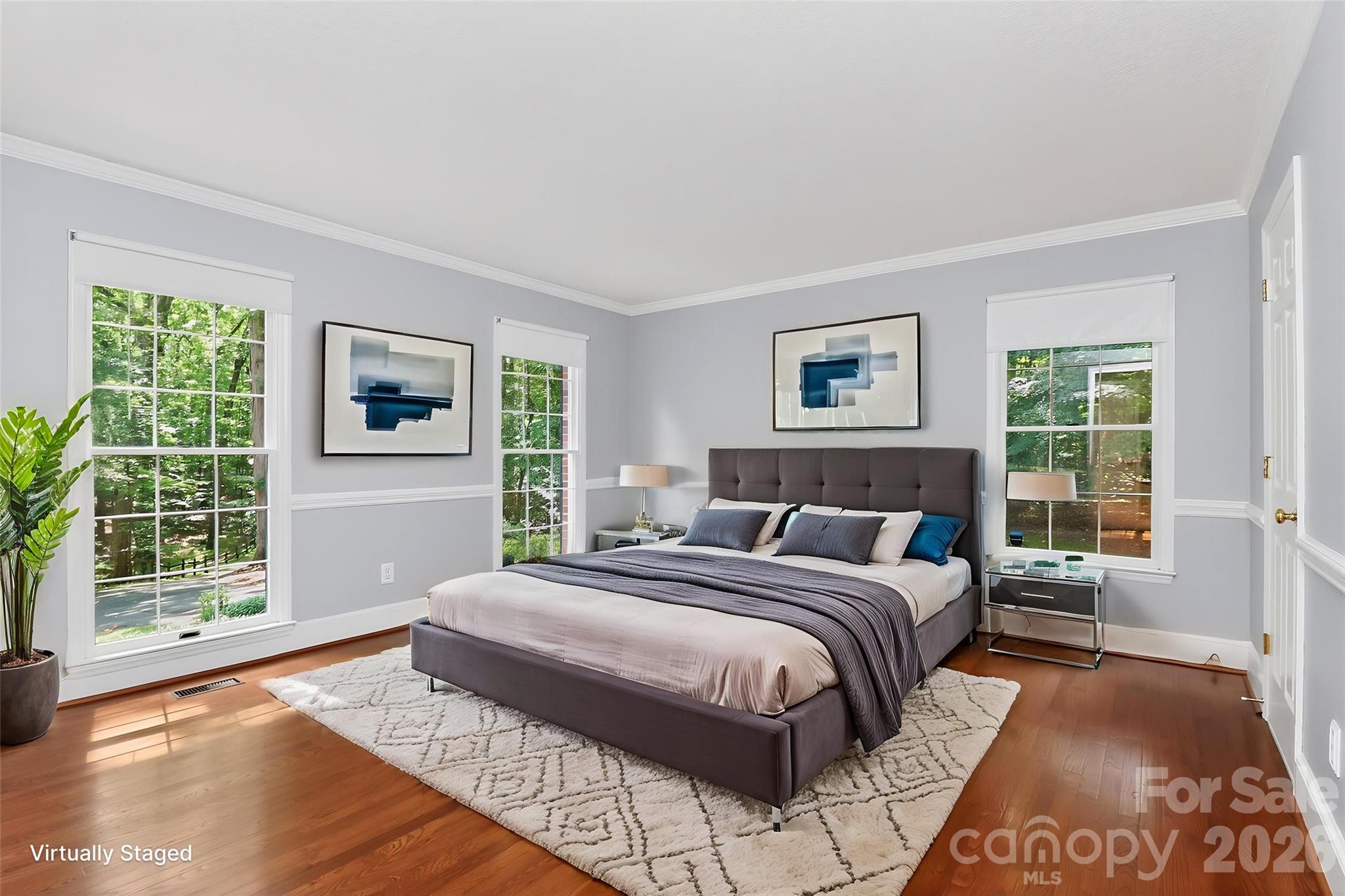 971 Stanley Lucia Road Stanley, NC 28164 - Photo 27 of 48 a bedroom with a large bed and a window