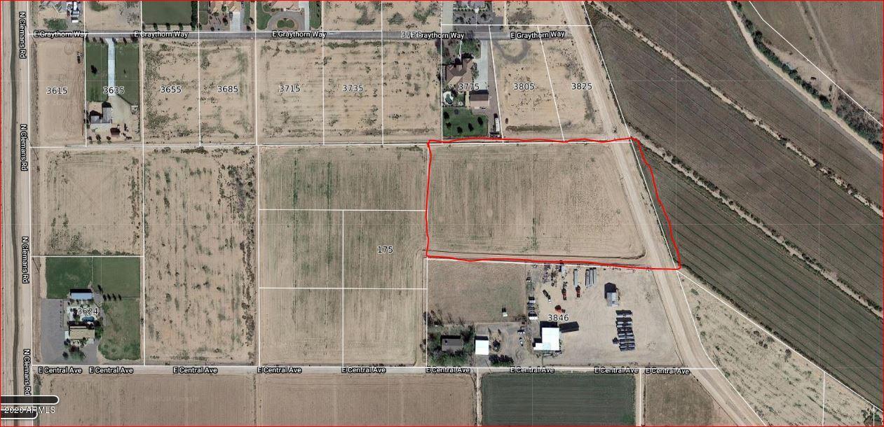 0 East Undetermined Road, Unit B Coolidge, AZ 85128 - Photo 1 of 1 Overhead of property