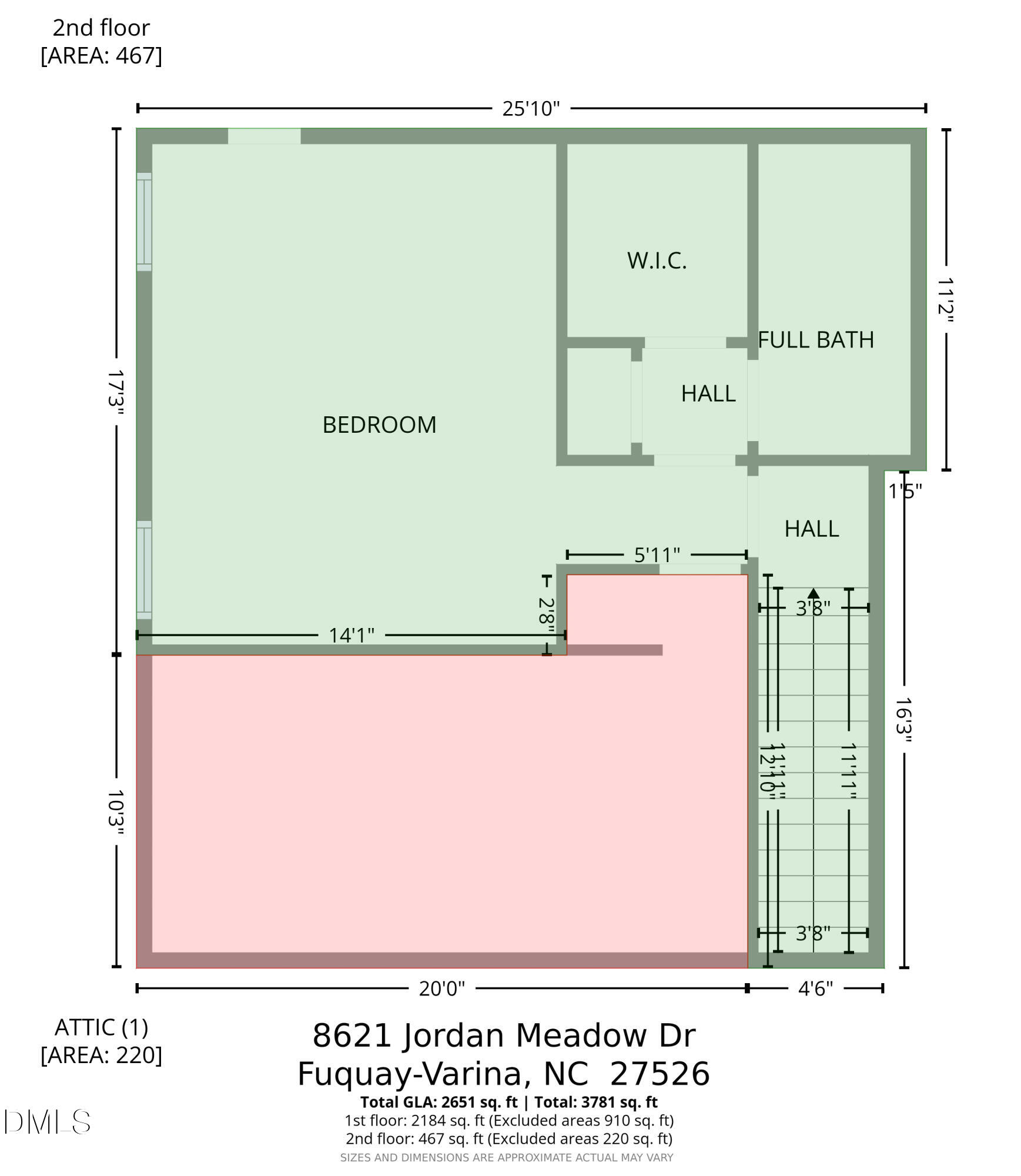 8621 Jordan Meadow Drive Fuquay-Varina, NC 27526 - Photo 52 of 55 48-8621 Jordan Meadow Dr Floor Plan-2