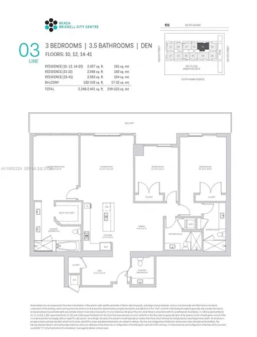 $10,500 | 68 Southeast 6th Street, Unit 3703, Miami, FL 33131