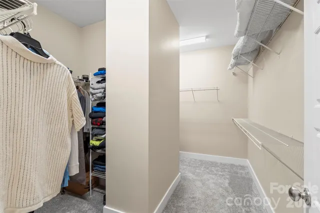 a view of walk in closet