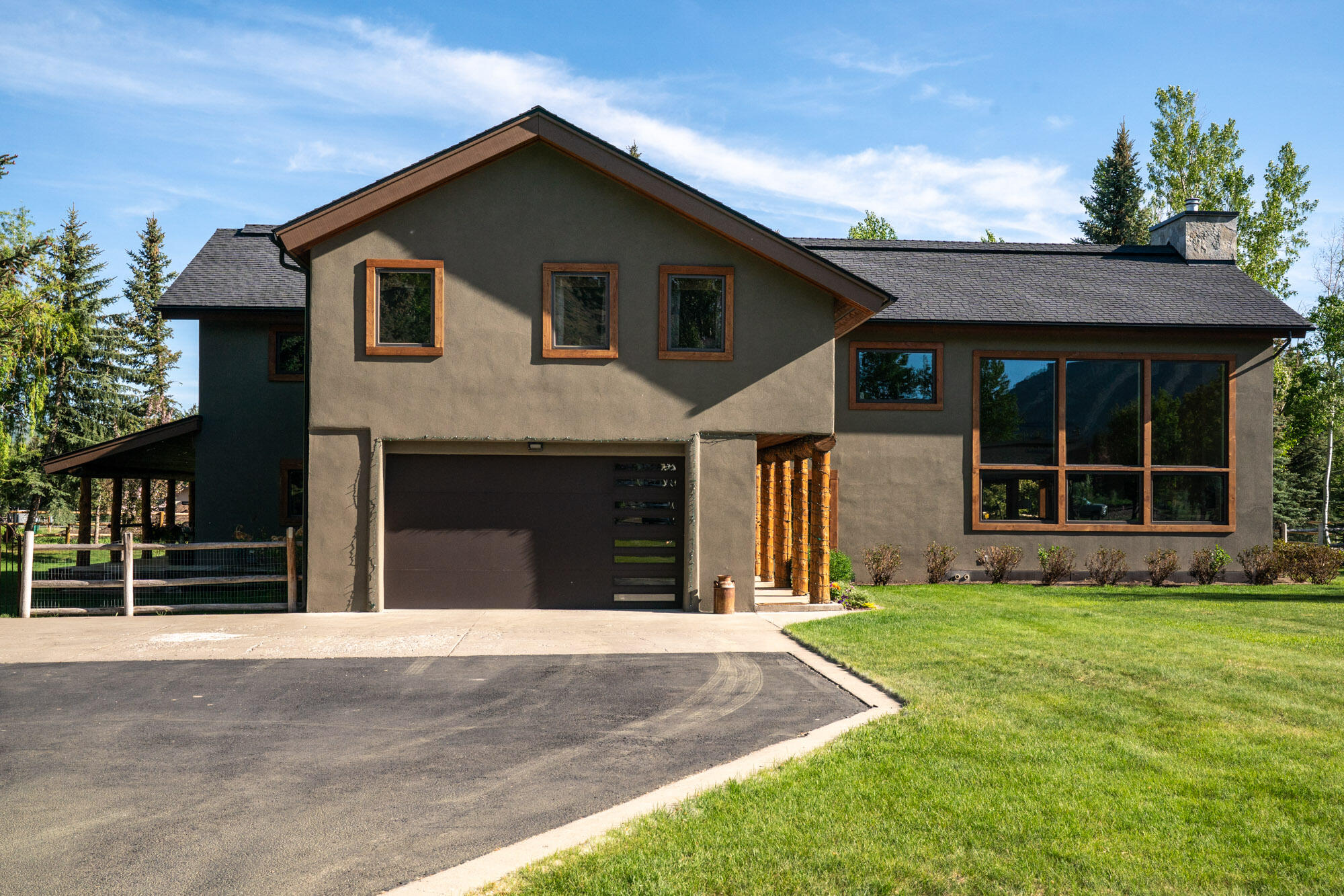 102 Larkspur Road Blaine County, ID 83333 - Photo 2 of 31 Exterior Front & Garage