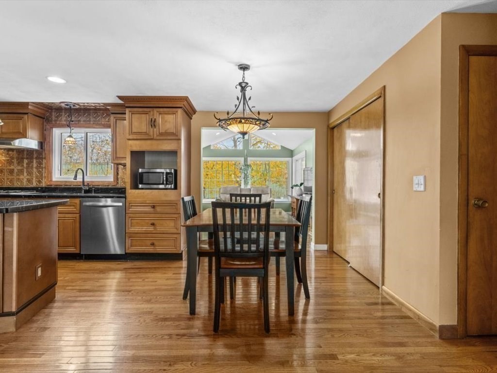 11 Benson Street Worcester, MA 01604 - Photo 6 of 40 a view of a dining room with furniture window and wooden floor